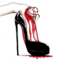 怪异的高跟鞋头像图片