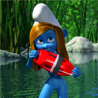 邪恶版蓝精灵头像图片