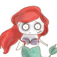 万圣节迪士尼公主头像图片