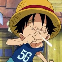 小时候的路飞头像图片