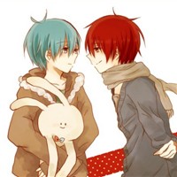 赤黑(赤司征十郎和黑子哲也)头像图片