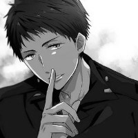 黑白山崎宗介头像图片