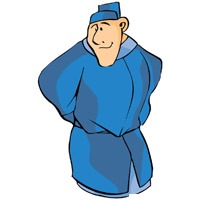 古人服装画头像图片