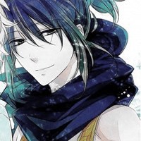 冷色系的漫画美少年头像图片