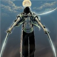 三刀流霸气海贼王索隆头像图片