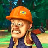 熊出没光头强枪手头像图片