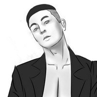 二次元寸头发型头像图片