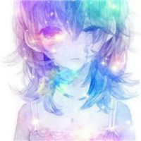 会发光的少女头像图片