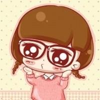 戴眼镜的双马尾萌萌哒女生九连拍头像图片