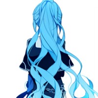 马尾辫女生背影头像图片