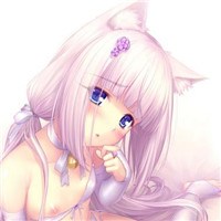 猫耳少女香子兰头像图片