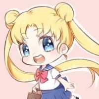 粉嫩系美少女战士头像图片