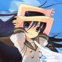 黑发夏娜头像图片