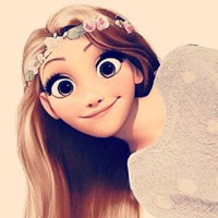 大眼萌的冰雪公主头像图片