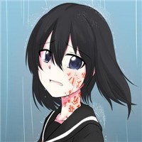 斩赤红之瞳黑瞳头像图片