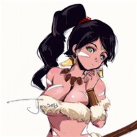 lol英雄联盟豹女头像图片