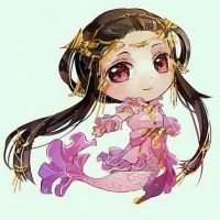 Q版美人鱼头像图片
