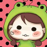 酱酱青蛙小女孩头像图片