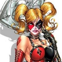 二次元女小丑头像图片