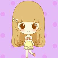 超萌小女孩头像图片