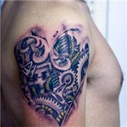 机械臂纹身