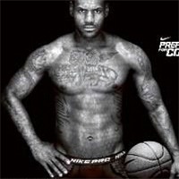 NBA球星霸气纹身头像图片