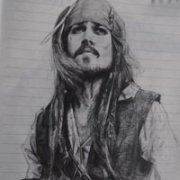 杰克船长素描