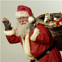 真人圣诞老人头像图片