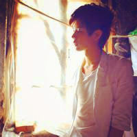 唯美小意境窗边的男人头像图片