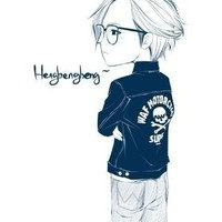 绘画男生头像图片