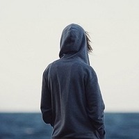 男生背影头像图片