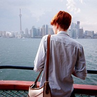 唯美背影头像图片