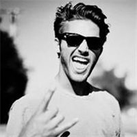 欧美范黑白照头像图片