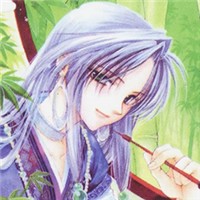 动漫长发头像图片