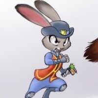 狐狸和兔子是一对好CP头像图片
