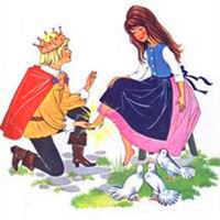 灰姑娘和王子的浪漫爱情头像图片