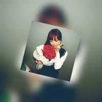 双影模糊头像图片