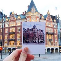 照片中的城市头像图片