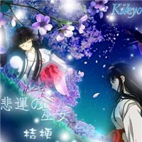 动漫唯美樱花女生头像图片