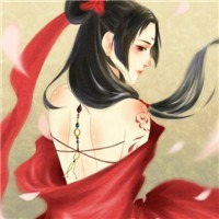 古风红衣妖孽头像图片