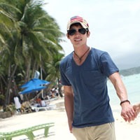 情人沙滩浪漫恋头像图片