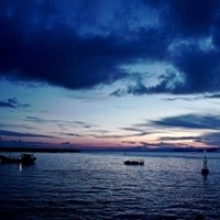 美如仙境的日出头像图片