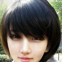 阳光短发形头像图片