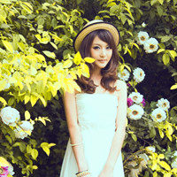 森林系帽子控头像图片