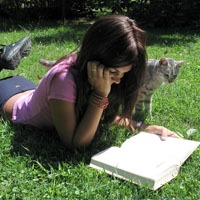 书中的乐趣头像图片