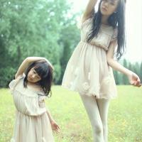 亲子母女一对头像图片