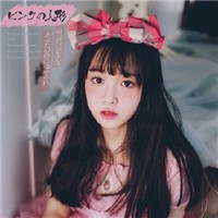 蝴蝶结美眉头像图片