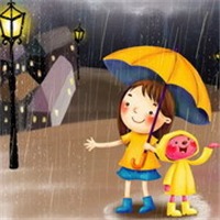 你为什么一个人站在雨中头像图片