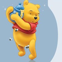 维尼小熊头像图片