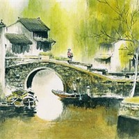 苏州园林头像图片